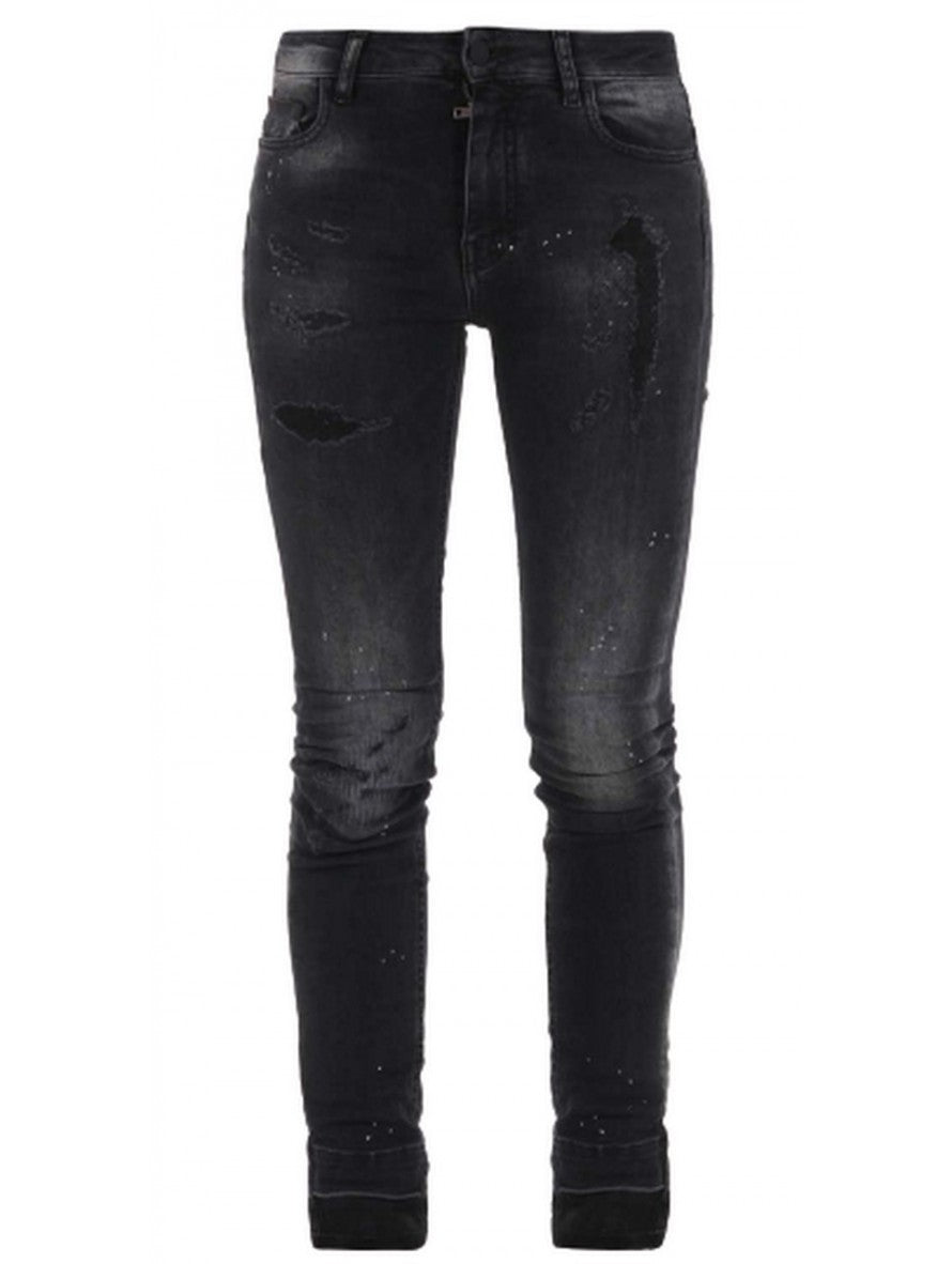 Marcelo Burlon Jeans CWCE012F163212047300 - SanShopLuxury - -50%, 2018, 38, 39, Abbigliamento, Donna, Jeans, Marcelo Burlon, Nero, Outlet, Primavera/Estate, SS18