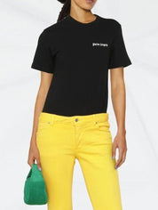 T-Shirt Palm Angels PWAA044C99JER001 - SanShopLuxury - Abbigliamento, Autunno/Inverno, Bianco, Carry Over, Continuativo, Donna, Idoneo, L, M, Nero, New, Palm Angels, Primavera/Estate, T-Shirt, Ultimo