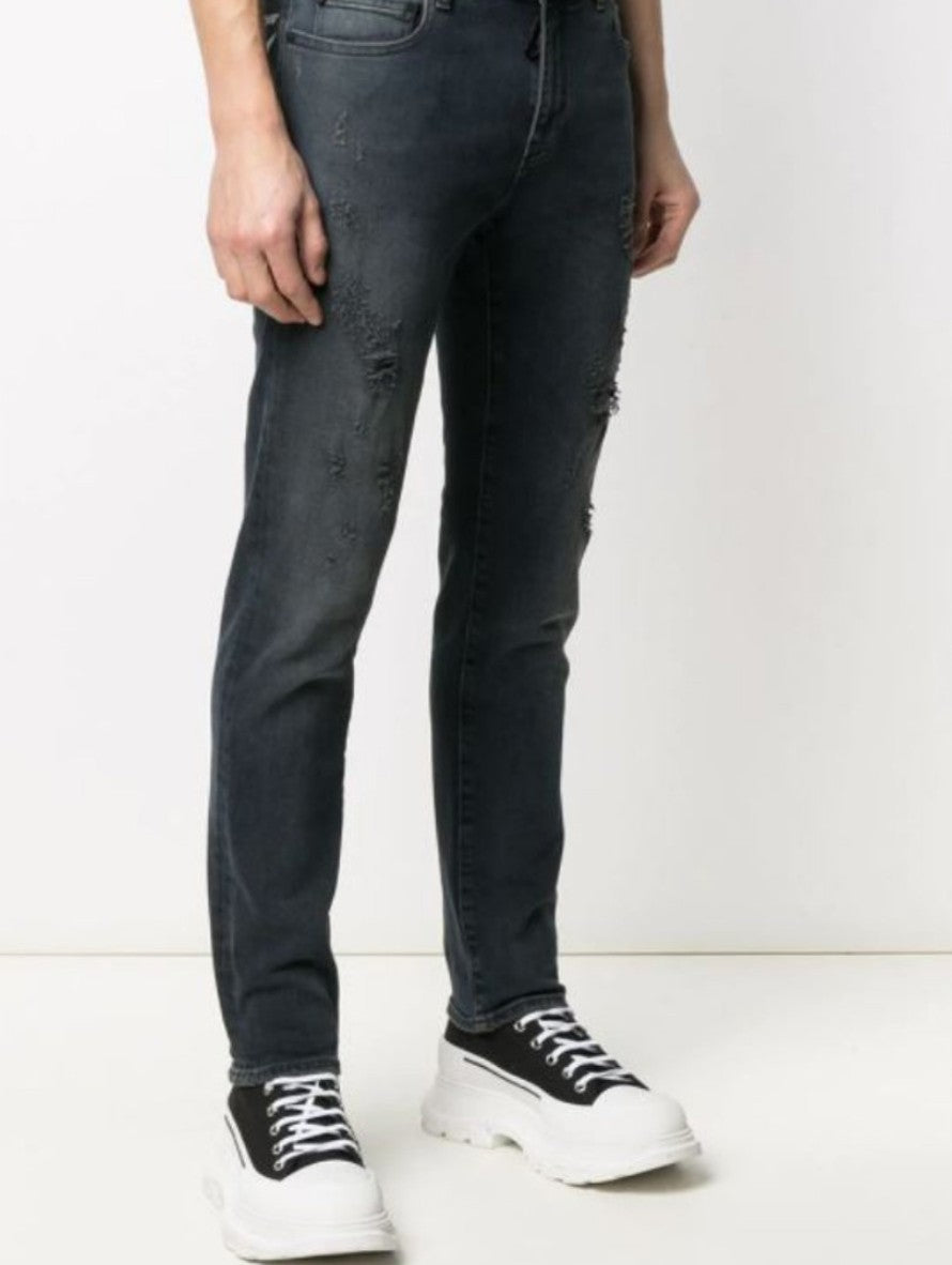 Off-White Jeans OMYA074R21DEN0030701 - SanShopLuxury - -50%, 2021, 45, 47, 48, Abbigliamento, Autunno/Inverno, Continuativo, Jeans, Nero, Off-White, Outlet, Primavera/Estate, SS21, Ultimo, Uomo