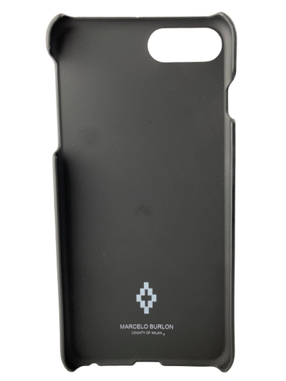 Marcelo Burlon Smartphone Cover CWPA007F17008299 1088 - SanShopLuxury - -50%, 2018, Abbigliamento, Accessori, Donna, Iphone 7 Plus, Marcelo Burlon, Nero, Outlet, Smartphone Cover, Unica