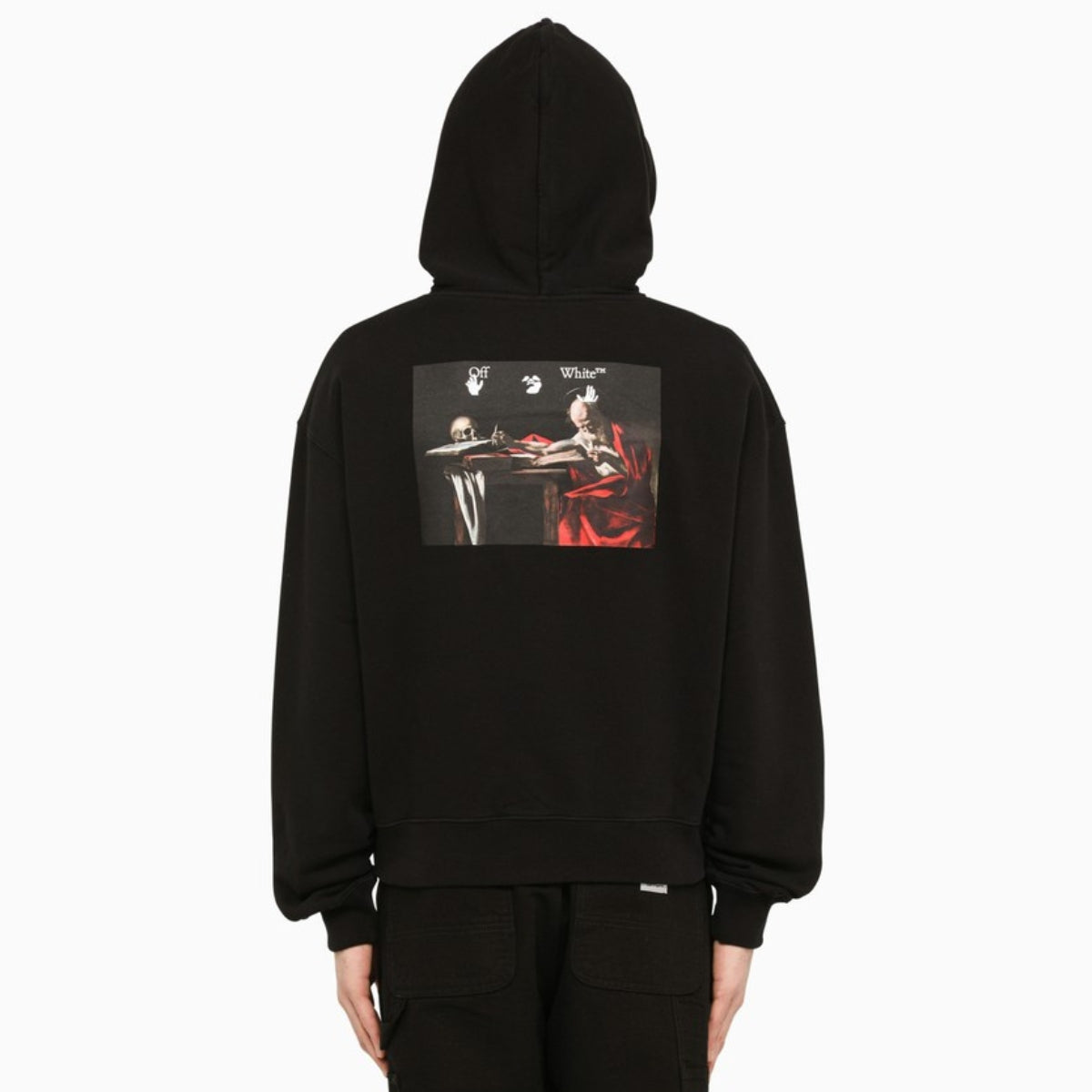 Felpa Off-White OMBB037C99FLE004 - SanShopLuxury - Abbigliamento, Autunno/Inverno, Carry Over, Con Cappuccio, Continuativo, Felpa, Felpe, Idoneo, M, Nero, New, Off-White, Primavera/Estate, Ultimo, Uomo, XL