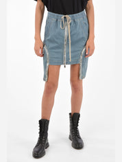 Rick Owens Drkshdw Gonna DS20S5344/SLSB 06 - SanShopLuxury - -50%, 2020, Abbigliamento, Blu, Donna, Gonna, M, Outlet, Primavera/Estate, Rick Owens Drkshdw, S, SS20