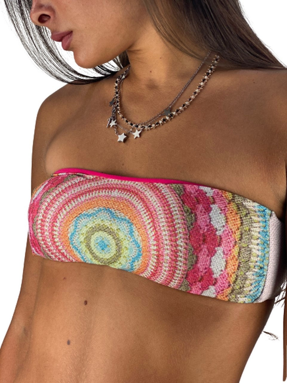 2Bekini Costume 2S18113 - SanShopLuxury - -50%, 2018, 2Bekini, Abbigliamento, Beachwear, Costume, Donna, Fascia, L, M, Multicolore, Outlet, Primavera/Estate, S, SS18