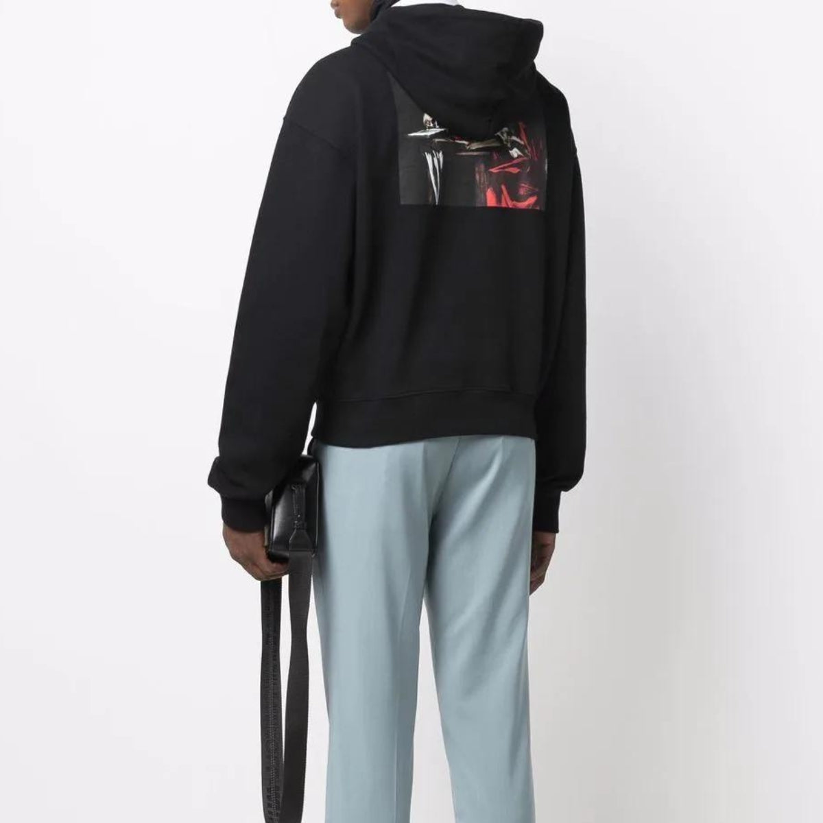 Felpa Off-White OMBB037C99FLE004 - SanShopLuxury - Abbigliamento, Autunno/Inverno, Carry Over, Con Cappuccio, Continuativo, Felpa, Felpe, Idoneo, M, Nero, New, Off-White, Primavera/Estate, Ultimo, Uomo, XL