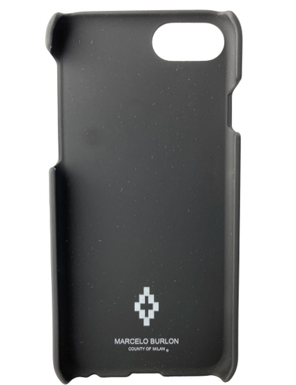 Marcelo Burlon Smartphone Cover CWPA006F17008297 1088 - SanShopLuxury - -70%, 2017, Abbigliamento, Accessori, Donna, Iphone 7, Marcelo Burlon, Nero, Outlet, Smartphone Cover, Ultimo, Unica