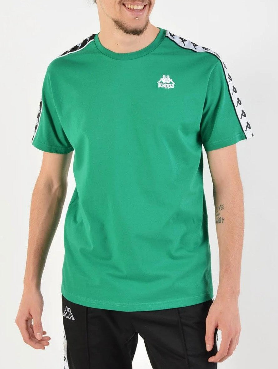 Kappa T-Shirt 303WGB0 - SanShopLuxury - -50%, 2019, Abbigliamento, Bianco, Kappa, L, M, Nero, Outlet, Primavera/Estate, S, SS19, T-Shirt, Uomo, Verde, XL
