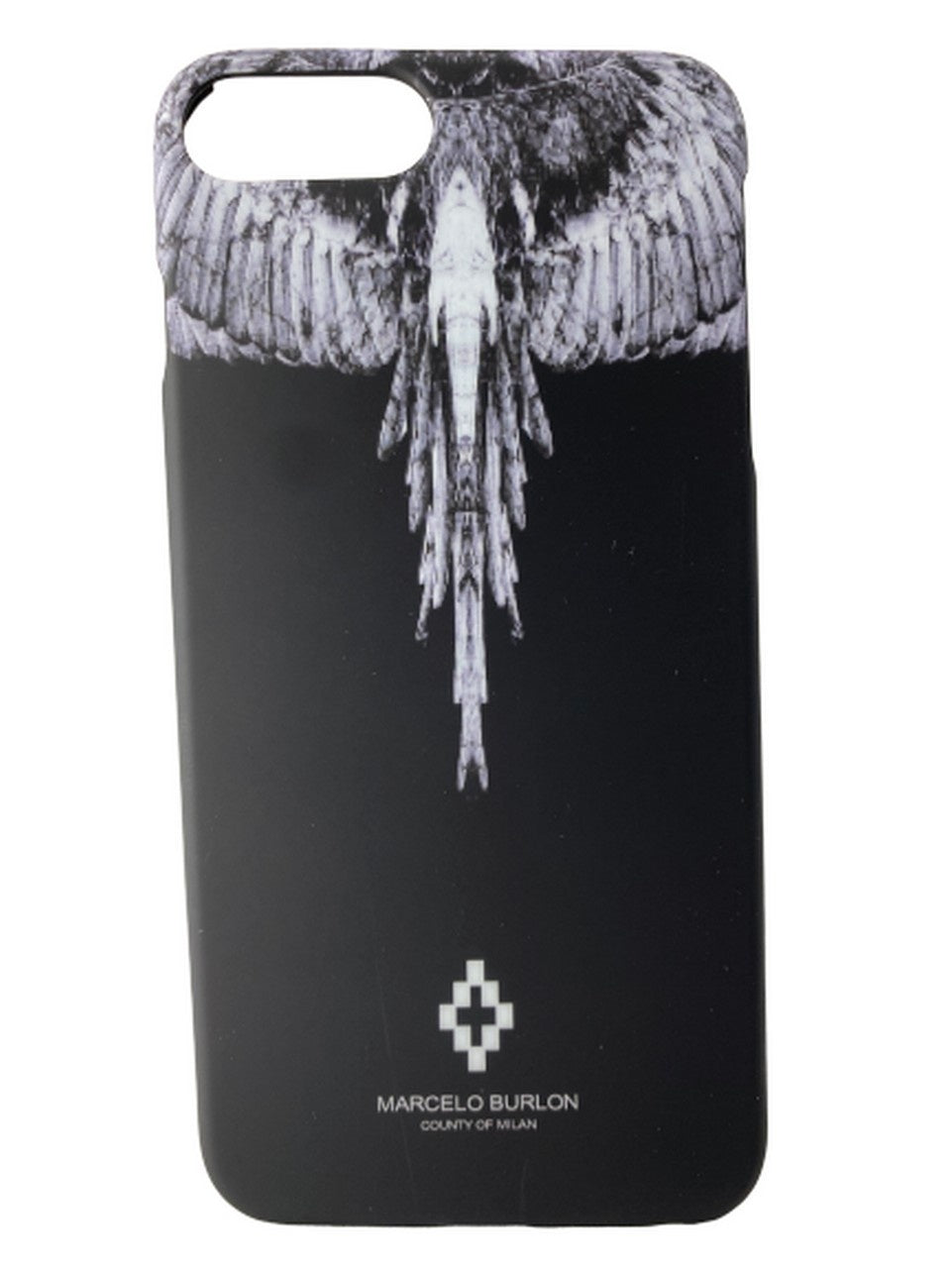 Marcelo Burlon Smartphone Cover CMPA006F17008181 1008 - SanShopLuxury - -50%, 2018, Abbigliamento, Accessori, Donna, Iphone 7 Plus, Marcelo Burlon, Nero, Outlet, Smartphone Cover, Unica, UNISEX, Uomo