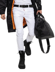 Dsquared2 Jeans S74LB1278 - SanShopLuxury - 2023, 48, 50, 52, Abbigliamento, Bianco, Dsquared2, Idoneo, Jeans, Outlet, Primavera/Estate, SS23, Uomo