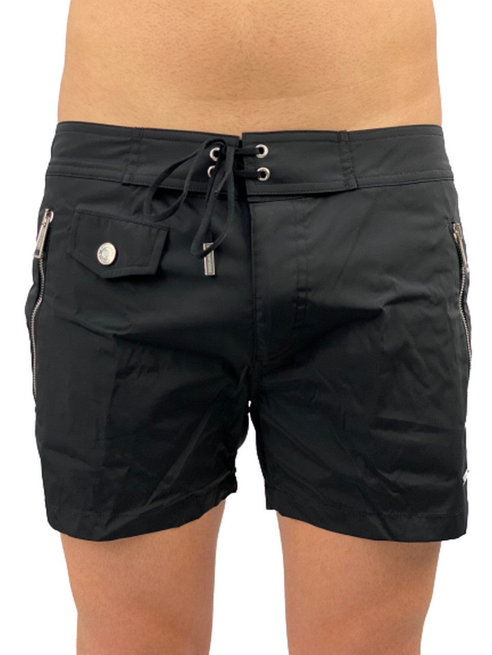 Dsquared2 Costume D7B781510 - SanShopLuxury - -50%, 2018, 44, 46, 48, 52, Abbigliamento, Beachwear, Costume, Dsquared2, Nero, Outlet, Pantaloncino, Primavera/Estate, SS18, Uomo