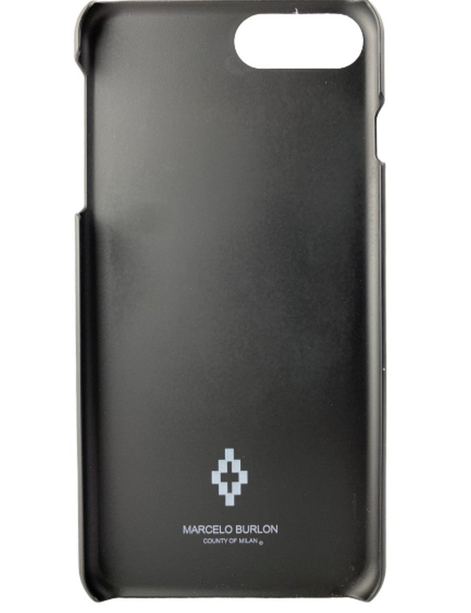 Marcelo Burlon Smartphone Cover CMPA008S18008091 1001 - SanShopLuxury - -50%, 2018, Abbigliamento, Accessori, Donna, Iphone 7 Plus, Marcelo Burlon, Nero, Outlet, Smartphone Cover, Ultimo, Unica, UNISEX, Uomo