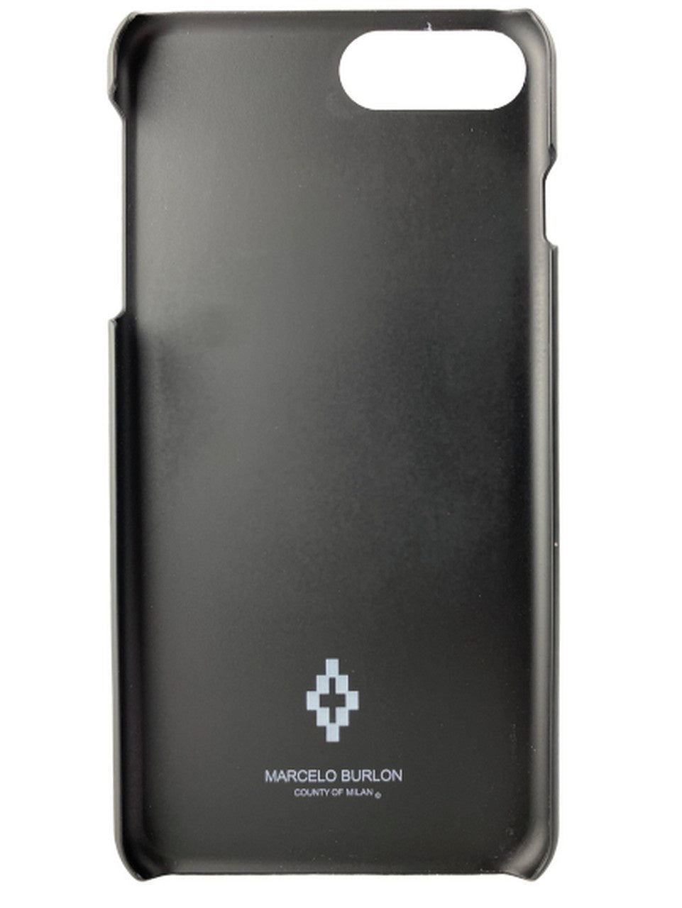 Marcelo Burlon Smartphone Cover CMPA008S18008091 1001 - SanShopLuxury - -50%, 2018, Abbigliamento, Accessori, Donna, Iphone 7 Plus, Marcelo Burlon, Nero, Outlet, Smartphone Cover, Ultimo, Unica, UNISEX, Uomo