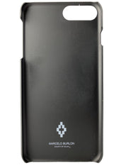 Marcelo Burlon Smartphone Cover CMPA008S18008091 1001 - SanShopLuxury - -50%, 2018, Abbigliamento, Accessori, Donna, Iphone 7 Plus, Marcelo Burlon, Nero, Outlet, Smartphone Cover, Ultimo, Unica, UNISEX, Uomo