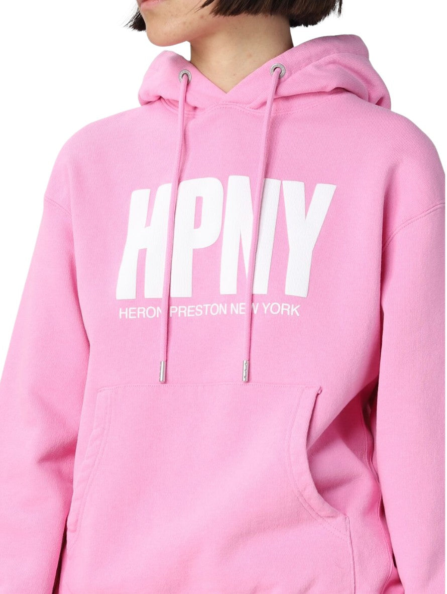Heron Preston Felpa HWBB024S23JER005 - SanShopLuxury - 2023, Abbigliamento, Con Cappuccio, Donna, Felpa, Heron Preston, M, Outlet, Primavera/Estate, Rosa, S, SS23