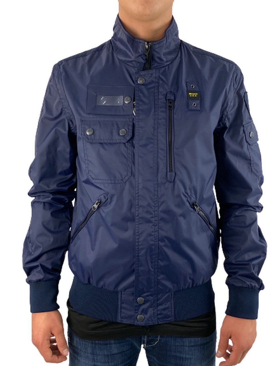 Blauer Giubbino 18SBLUC01077 - SanShopLuxury - -50%, 2018, Abbigliamento, Blauer, Blu, Giubbino, Outlet, Primavera/Estate, SS18, Ultimo, Uomo, XL