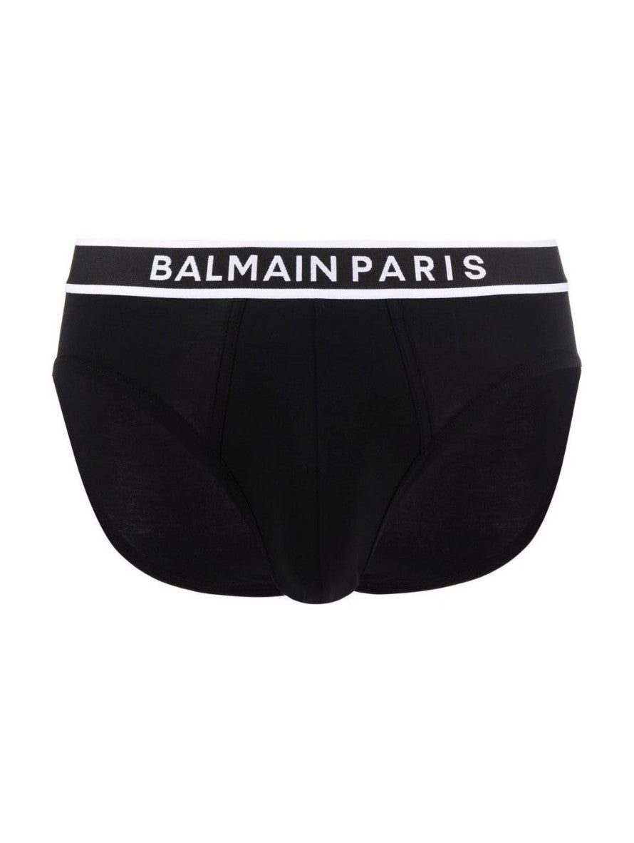 Balmain Slip BRL615200 - SanShopLuxury - Autunno/Inverno, Balmain, Bianco, Bianco-Nero, Blu, Blu-Bianco, Carry Over, Continuativo, Idoneo, Intimo, L, M, Nero, Nero-Bianco, New, Primavera/Estate, S, Slip, Uomo, XL, XXL