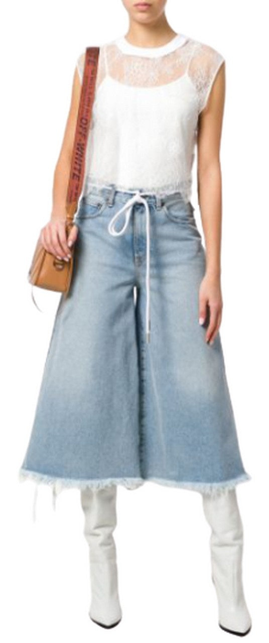 Off-White T-Shirt OWAC013R187570270101 - SanShopLuxury - -50%, 2018, 38, 40, 42, Abbigliamento, Bianco, Donna, Off-White, Outlet, Primavera/Estate, SS18, T-Shirt