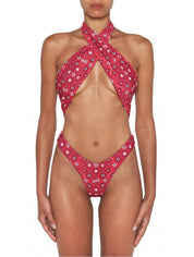 Gcds Costume SS21W050008 - SanShopLuxury - -50%, 2021, Abbigliamento, Beachwear, Costume, Donna, Gcds, Intero, L, M, Outlet, Primavera/Estate, Rosso, S, SS21