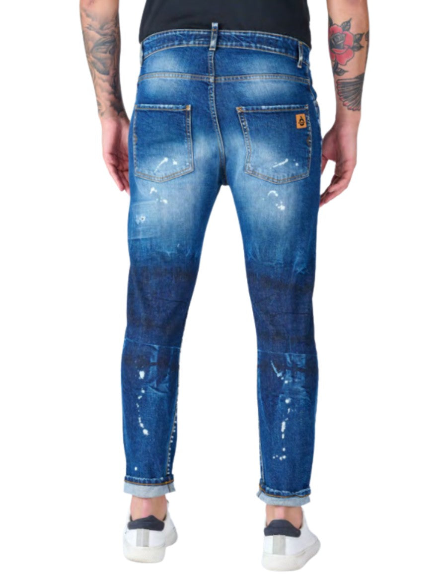 Patriot Jeans PKAY1624 - SanShopLuxury - 2023, 46, 48, 50, 52, 54, 56, Abbigliamento, Autunno/Inverno, Blu, Continuativo, Idoneo, Jeans, Outlet, Patriot, Primavera/Estate, SS23, Uomo