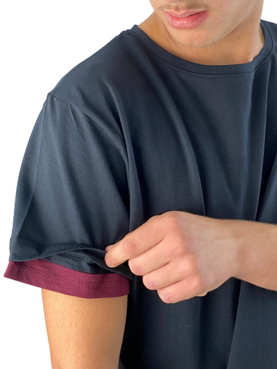 404 Not Found T-Shirt BB420 - SanShopLuxury - -50%, 2018, 404 Not Found, Abbigliamento, Bianco, L, M, Marrone, Nero, Nero-Bianco, Nero-Bordeaux, Nero-Marrone, Nero-Verde, Outlet, Primavera/Estate, Rosso, S, SS18, T-Shirt, Uomo, Verde, XL