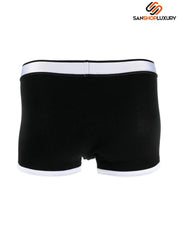 Balmain Boxer BRLD55200 - SanShopLuxury - Autunno/Inverno, Balmain, Boxer, Carry Over, Continuativo, Idoneo, Intimo, L, M, Nero, Nero-Bianco, New, Primavera/Estate, S, Uomo, XL, XXL