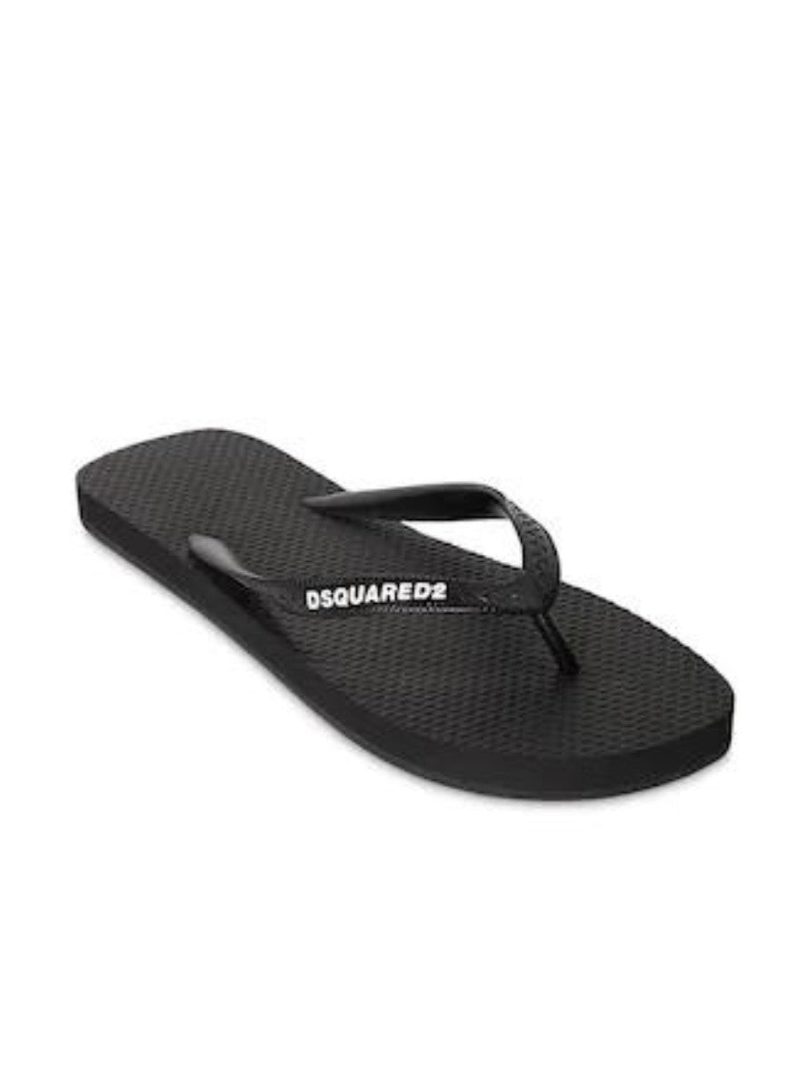 Dsquared2 Sandali FFM0001/17200001 - SanShopLuxury - -50%, 2020, 39, 40, 41, 42, 43, 44, 45, 46, Beachwear, Calzature, Dsquared2, Infradito, Nero, Outlet, Primavera/Estate, Sandali, SS20, Ultimo, Uomo