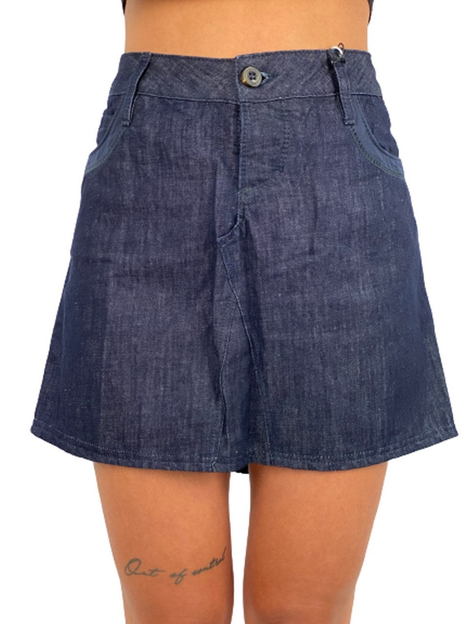 Dsquared2 Gonna S72LA0289 089 - SanShopLuxury - -70%, 2016, 46, Abbigliamento, Blu, Donna, Dsquared2, Gonna, Outlet, Primavera/Estate, SS16, Ultimo