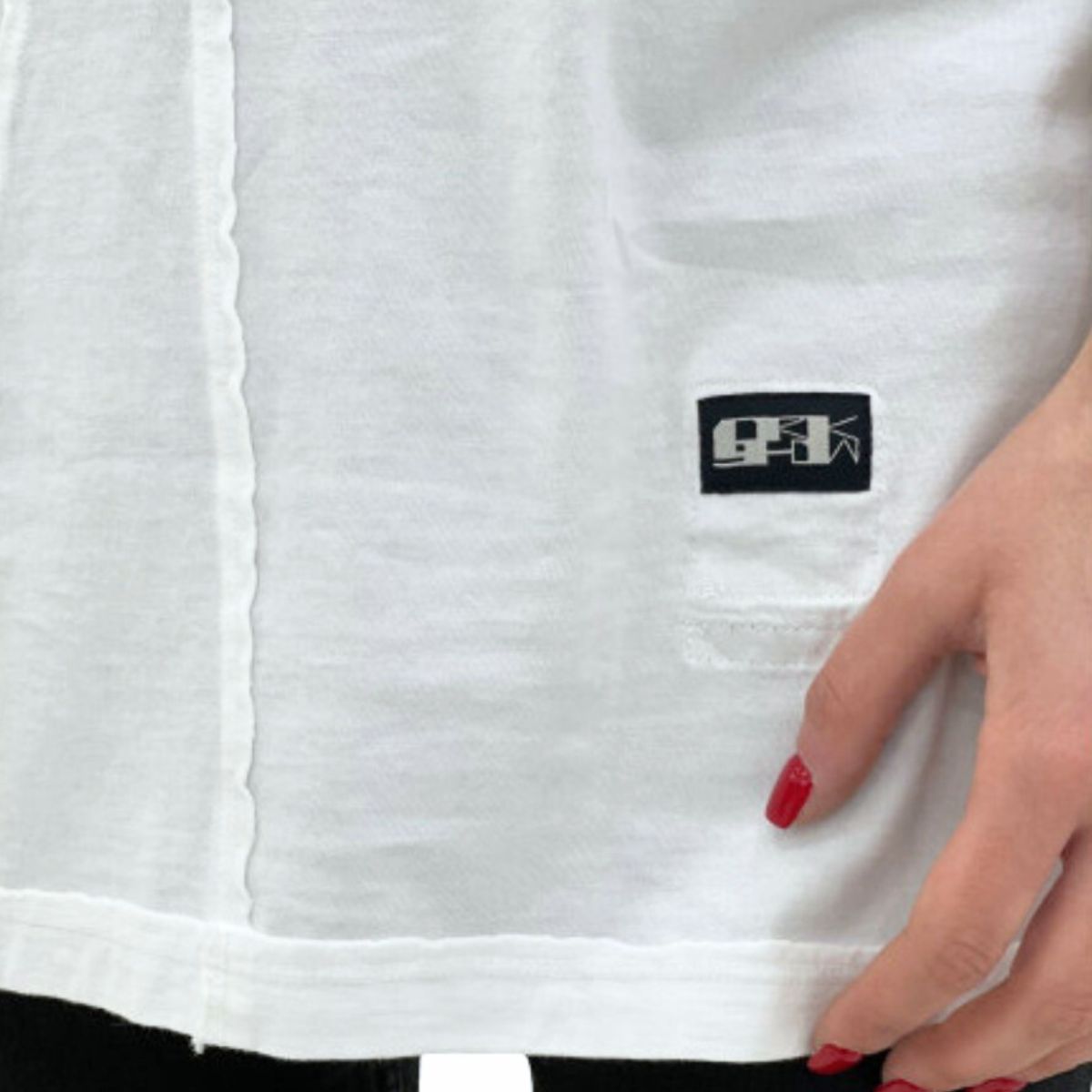 Rick Owens Drkshdw T-Shirt DS21S2205/RNEM4 - SanShopLuxury - -50%, 2021, Abbigliamento, Bianco, Donna, L, M, Outlet, Primavera/Estate, Rick Owens Drkshdw, Rosso, S, SS21, T-Shirt