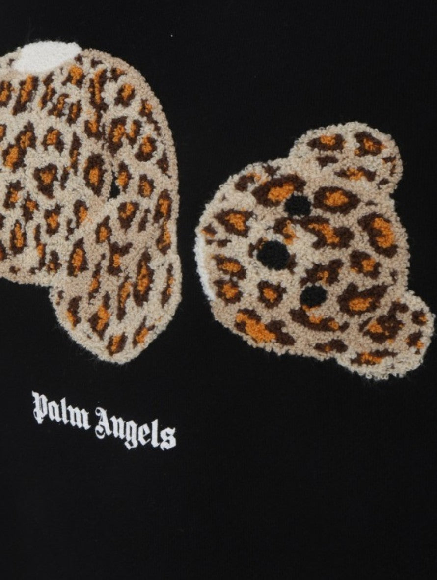 Palm Angels Felpa PWBA017S22FLE003 1060 - SanShopLuxury - 2022, Abbigliamento, Autunno/Inverno, Continuativo, Donna, Felpa, Idoneo, L, M, Nero, Outlet, Palm Angels, Primavera/Estate, S, SS22