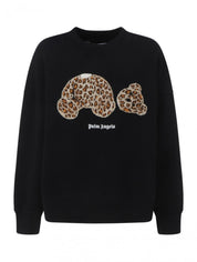 Palm Angels Felpa PWBA017S22FLE003 1060 - SanShopLuxury - 2022, Abbigliamento, Autunno/Inverno, Continuativo, Donna, Felpa, Idoneo, L, M, Nero, Outlet, Palm Angels, Primavera/Estate, S, SS22