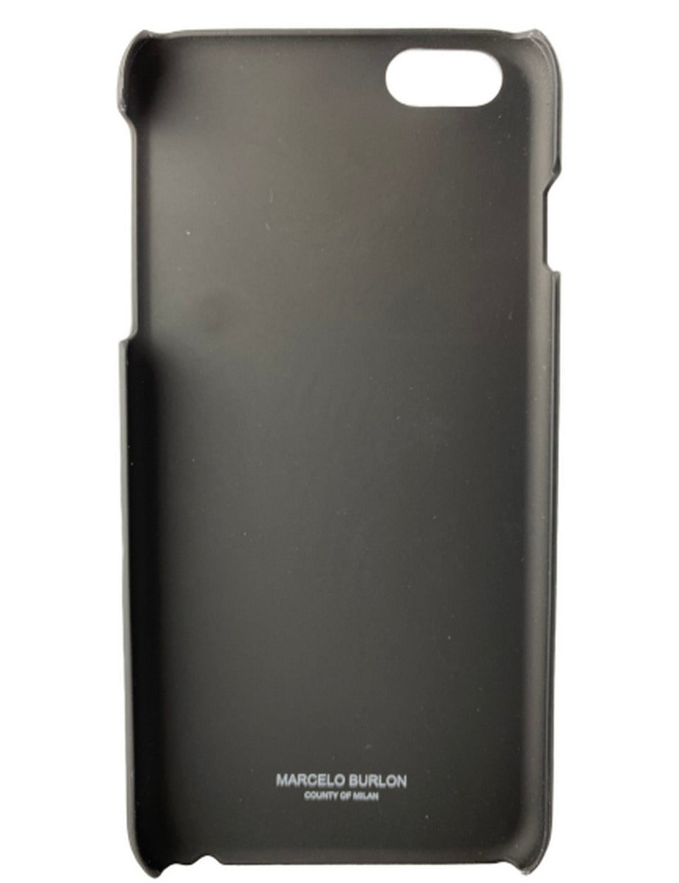 Marcelo Burlon Smartphone Cover CMPA004F16008185 1088 - SanShopLuxury - -50%, 2018, Abbigliamento, Accessori, Donna, Iphone 6-6s Plus, Marcelo Burlon, Nero, Outlet, Smartphone Cover, Unica, UNISEX, Uomo