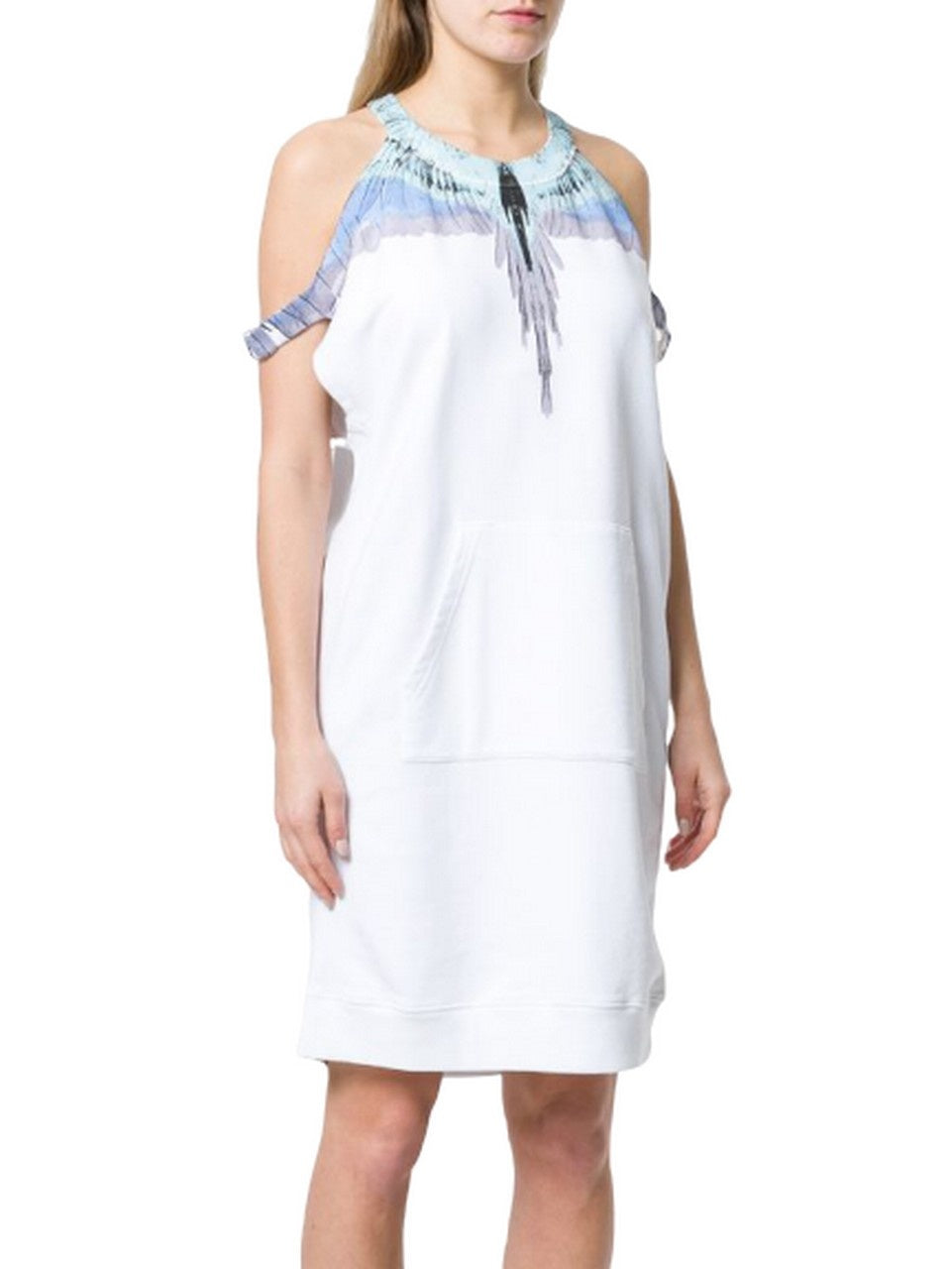 Marcelo Burlon Abiti CWDB063S186302460188 - SanShopLuxury - -50%, 2018, Abbigliamento, Abiti, Bianco, Donna, L, Marcelo Burlon, Outlet, Primavera/Estate, SS18, Ultimo