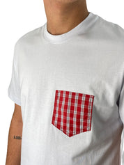 404 Not Found T-Shirt MD1 02QROSSO - SanShopLuxury - -50%, 2018, 404 Not Found, Abbigliamento, Bianco, L, M, Outlet, Primavera/Estate, SS18, T-Shirt, Ultimo, Uomo