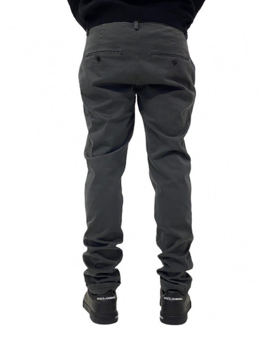 Dondup Pantalone UP235GS0784UPTO997 - SanShopLuxury - -70%, 2017, 44, 48, 52, 54, Abbigliamento, Autunno/Inverno, Continuativo, Dondup, Grigio, Outlet, Pantalone, Primavera/Estate, SS17, Uomo