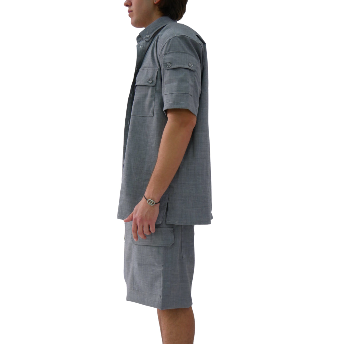 Donotconform Coordinato CAM2040-BER3060 - SanShopLuxury - 2023, Abbigliamento, Coordinato, Donotconform, Grigio, Outlet, Primavera/Estate, S, SS23, Uomo, XL, XXL