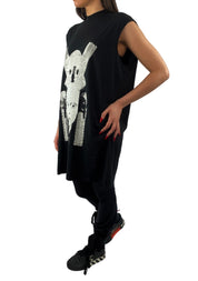 Rick Owens Drkshdw T-Shirt DS20S5103/RNEP4 0908 - SanShopLuxury - -50%, 2020, Abbigliamento, Donna, L, M, Nero, Outlet, Primavera/Estate, Rick Owens Drkshdw, S, SS20, T-Shirt