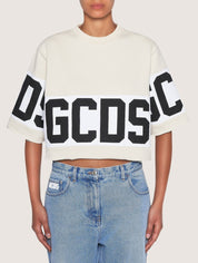 Gcds T-Shirt CC94W020604 - SanShopLuxury - -50%, 2021, Abbigliamento, Donna, Gcds, Grigio, L, Outlet, Primavera/Estate, Rosa, SS21, T-Shirt, XL