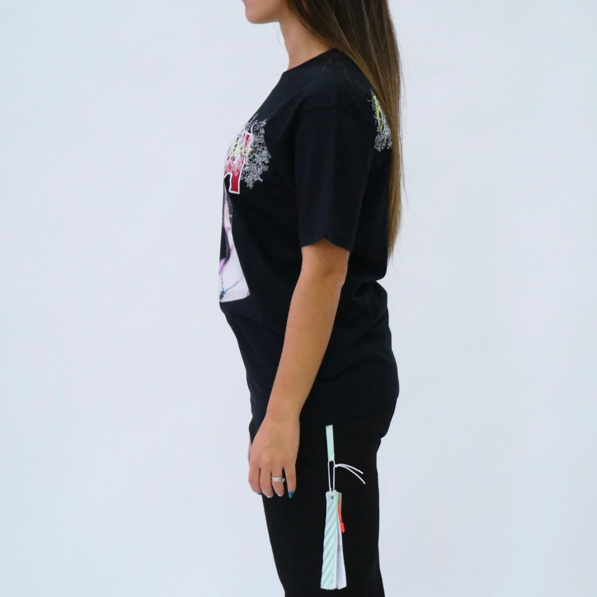 Off-White T-Shirt OWAA029S18778123 1088 - SanShopLuxury - -50%, 2018, Abbigliamento, Donna, Nero, Off-White, Outlet, Primavera/Estate, SS18, T-Shirt, Ultimo, XS