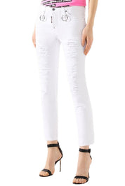 Dsquared2 Jeans S75LB0139 100 - SanShopLuxury - -50%, 2018, 42, Abbigliamento, Bianco, Donna, Dsquared2, Jeans, Outlet, Primavera/Estate, SS18, Ultimo