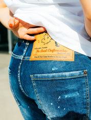 Dsquared2 Jeans S75LB0583 S3078 470 - SanShopLuxury - 2022, 38, 40, 44, Abbigliamento, Autunno/Inverno, Blu, Continuativo, Donna, Dsquared2, Idoneo, Jeans, Outlet, Primavera/Estate, SS22