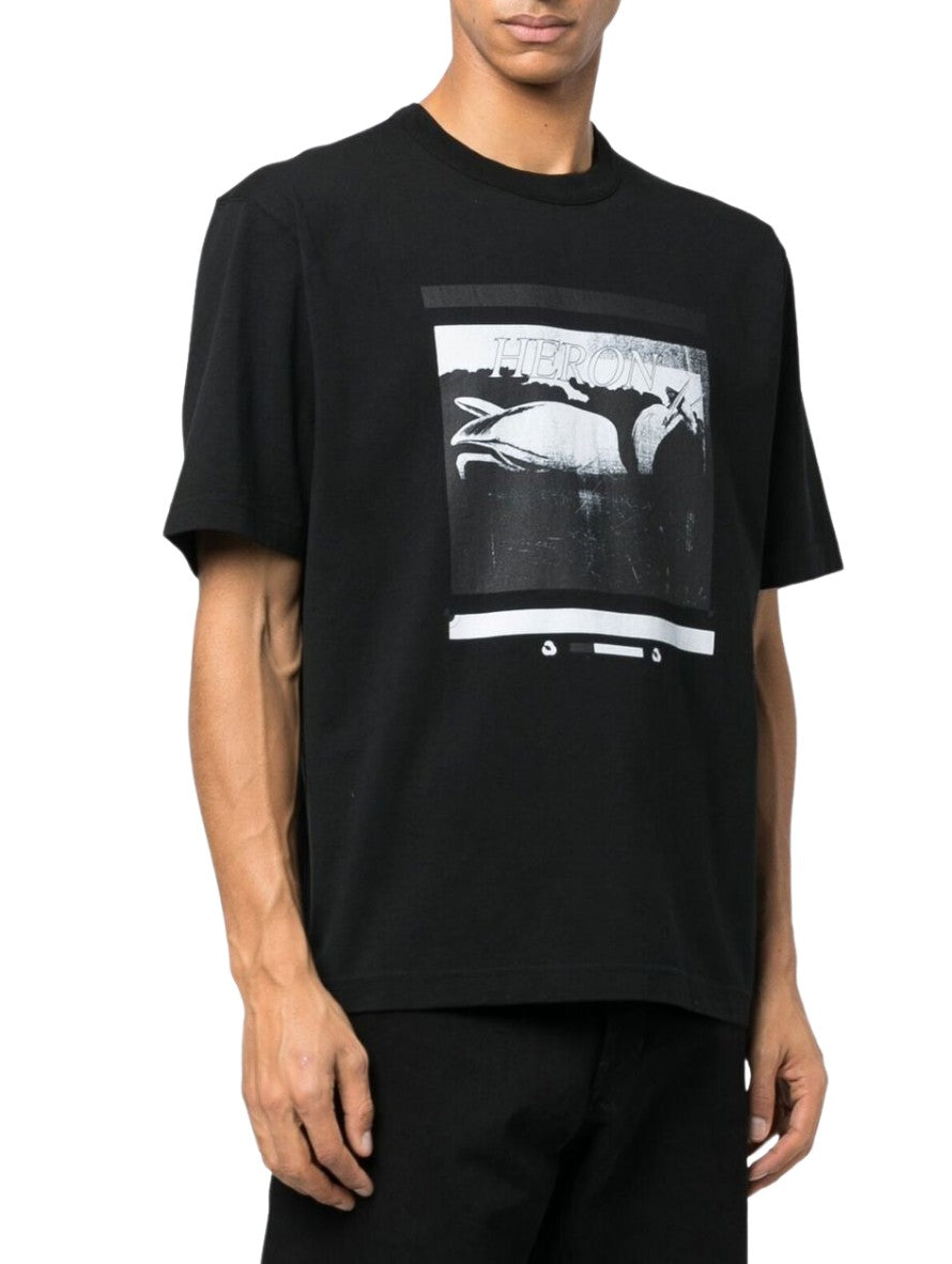 Heron Preston T-Shirt HMAA032S23JER006 - SanShopLuxury - 2023, Abbigliamento, Heron Preston, L, M, Nero, Outlet, Primavera/Estate, S, SS23, T-Shirt, Uomo, XL