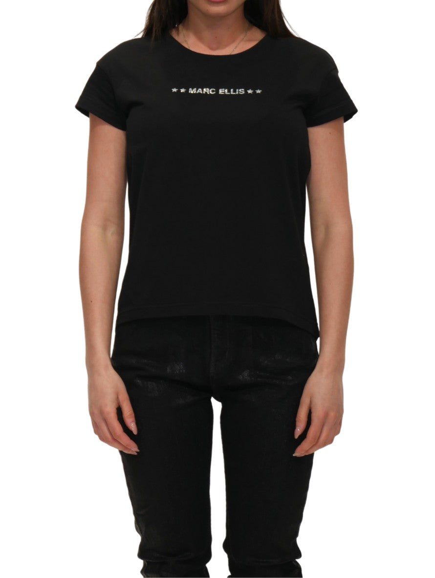 Marc Ellis T-Shirt TDS14 - SanShopLuxury - 2023, Abbigliamento, Bianco, Donna, L, M, Marc Ellis, Nero, Outlet, Primavera/Estate, S, SS23, T-Shirt, XL, XS