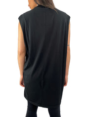 Rick Owens Drkshdw T-Shirt DS20S5103/RNEP4 0908 - SanShopLuxury - -50%, 2020, Abbigliamento, Donna, L, M, Nero, Outlet, Primavera/Estate, Rick Owens Drkshdw, S, SS20, T-Shirt