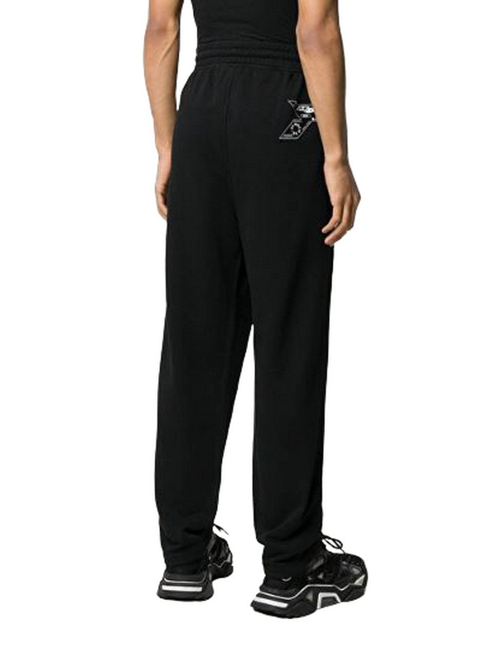 Marcelo Burlon Pantatuta CMCH022S20FLE002 - SanShopLuxury - -50%, 2020, Abbigliamento, L, M, Marcelo Burlon, Nero, Outlet, Pantatuta, Primavera/Estate, SS20, Uomo, XL