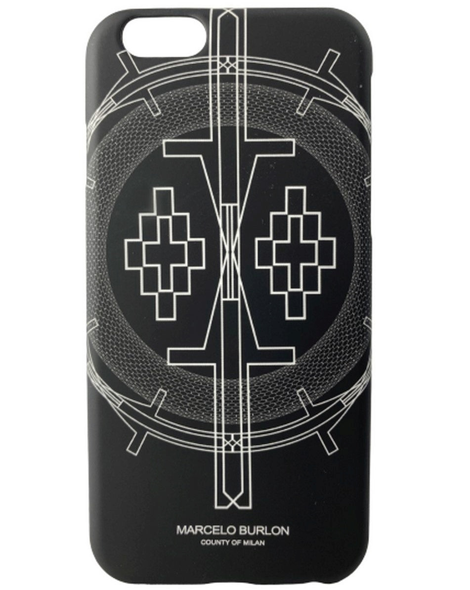 Marcelo Burlon Smartphone Cover CMPA003F16008184 1088 - SanShopLuxury - -70%, 2016, Abbigliamento, Accessori, Donna, Iphone 6-6s, Marcelo Burlon, Nero, Outlet, Smartphone Cover, Ultimo, Unica, UNISEX, Uomo