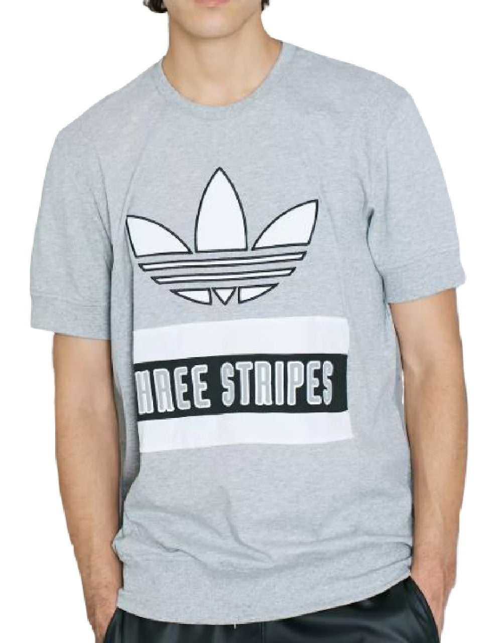 Adidas T-Shirt AY9294 GREY - SanShopLuxury - -50%, 2017, Abbigliamento, Adidas, Grigio, M, Outlet, Primavera/Estate, S, SS17, T-Shirt, Ultimo, Uomo