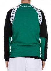 Kappa Felpa 304ICS0 903 - SanShopLuxury - -50%, 2019, Abbigliamento, Felpa, Girocollo, Kappa, L, M, Outlet, Primavera/Estate, S, SS19, Uomo, Verde, XL