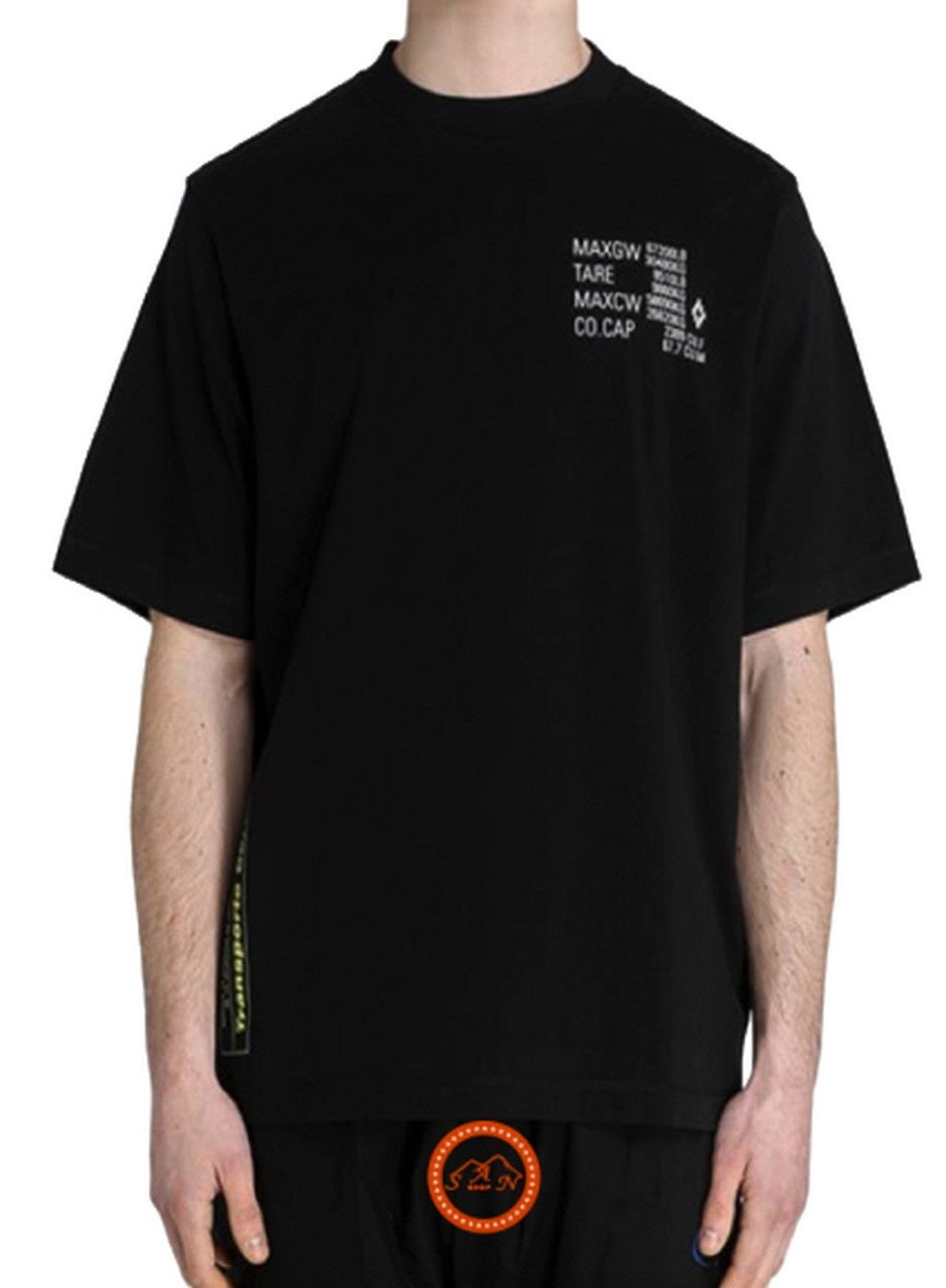 Marcelo Burlon T-Shirt CMAA054S20JER006 - SanShopLuxury - -50%, 2020, Abbigliamento, Autunno/Inverno, Continuativo, Marcelo Burlon, Nero, Outlet, Primavera/Estate, SS20, T-Shirt, Ultimo, Uomo, XS