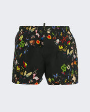 Dsquared2 Costume D7B641910 - SanShopLuxury - -50%, 2018, 46, Abbigliamento, Beachwear, Costume, Dsquared2, Nero, Outlet, Pantaloncino, Primavera/Estate, SS18, Ultimo, Uomo