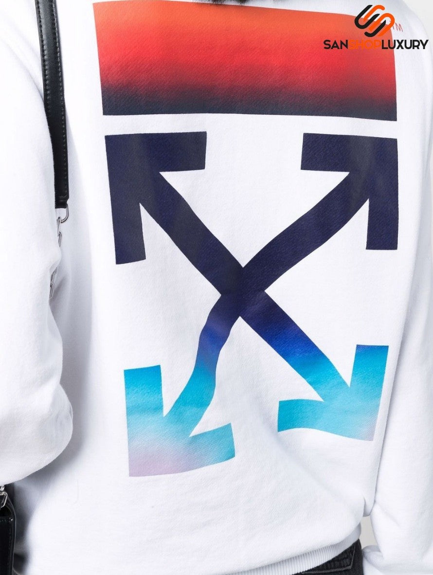 Off-White Felpa OWBA055S22JER0040184 - SanShopLuxury - 2022, Abbigliamento, Bianco, Donna, Felpa, Girocollo, L, M, Off-White, Outlet, Primavera/Estate, S, SS22, Ultimo