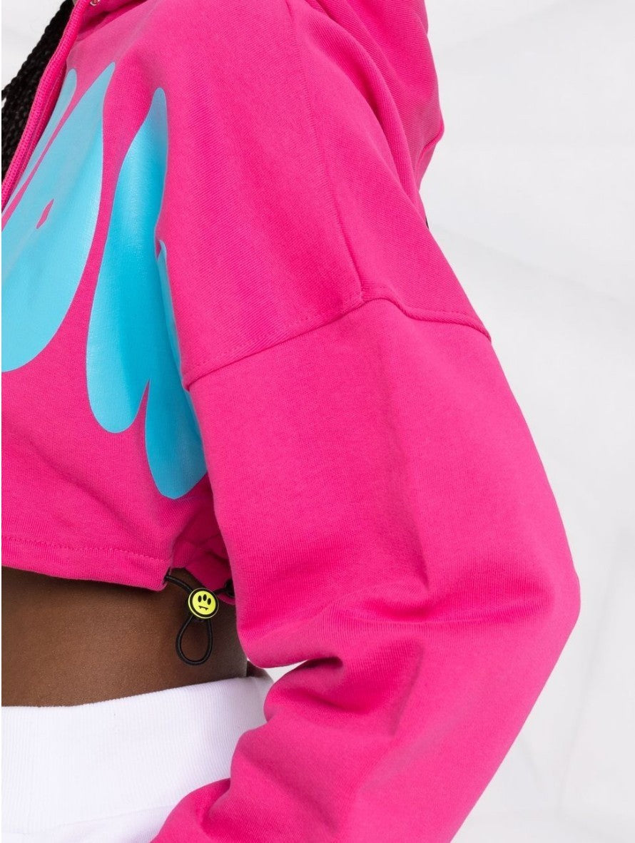 Barrow Felpa 031373 - SanShopLuxury - 2022, Abbigliamento, Barrow, Con Cappuccio, Donna, Felpa, Idoneo, L, Lilla, M, Outlet, Primavera/Estate, Rosa, S, SS22, Viola